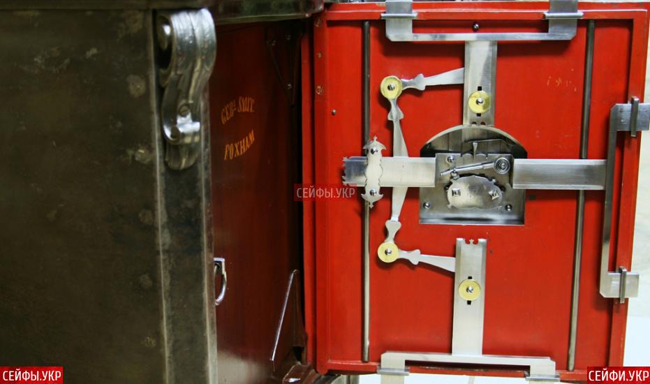 Антикварные сейфы small Smit bros. Safe